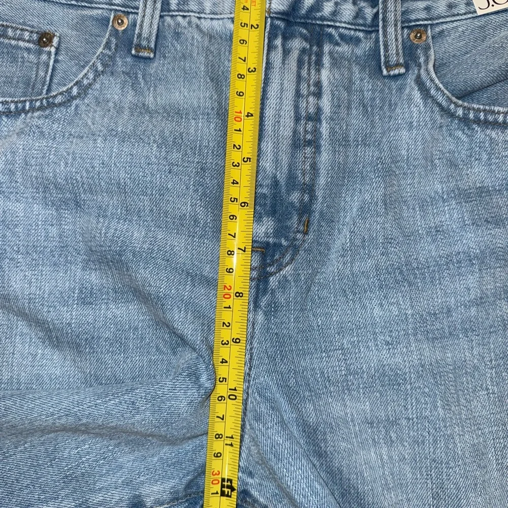 J. Crew Blue Straight Leg Jeans Vintage Style - Picture 13 of 14